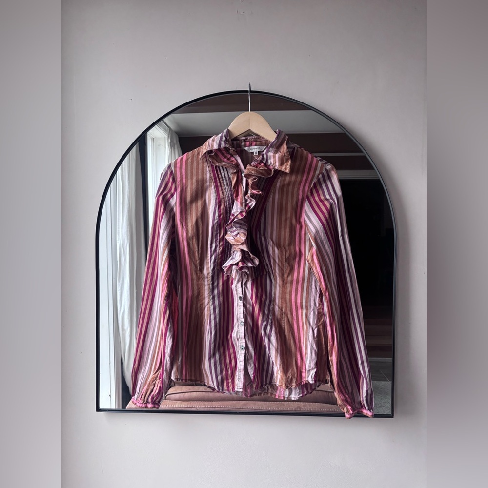 SANDWHICH | cotton ruffle blouse | size 38 - Picture 3 of 4